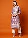 Liva Fashion Indian Women's Rayon Viscose Straight Chikankari Embroidered Kurta with Pant Set (Chin Purple-LFN_XL_Purple)