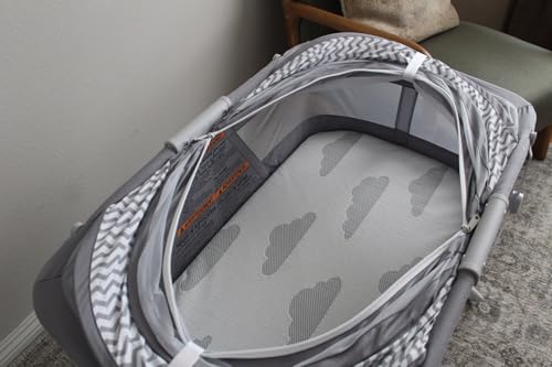 Image of Baby Bassinet Mattress Topper, Waterproof Replacement Pad with Removable & Washable Mattress Covers (for Dream On Me Karley)