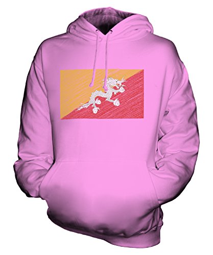 Sweat à capuche Bhoutan Candymix pour homme et femme au style griffonné décontracté