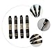 OSOLADY 4Pcs Grams Replacement Barrels with Enhanced Grip for Soft Tip and Steel Tip Precision Copper Construction for Improved Control and Performance