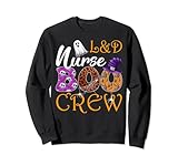 Photo Gallery divertente infermiera l&d boo crew lavoro e consegna infermiera halloween felpa Photo Gallery divertente infermiera l&d boo crew lavoro e consegna infermiera halloween felpa