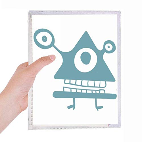 Carnet en spirale rechargeable Alien Cyclops pour dessiner sans limites
