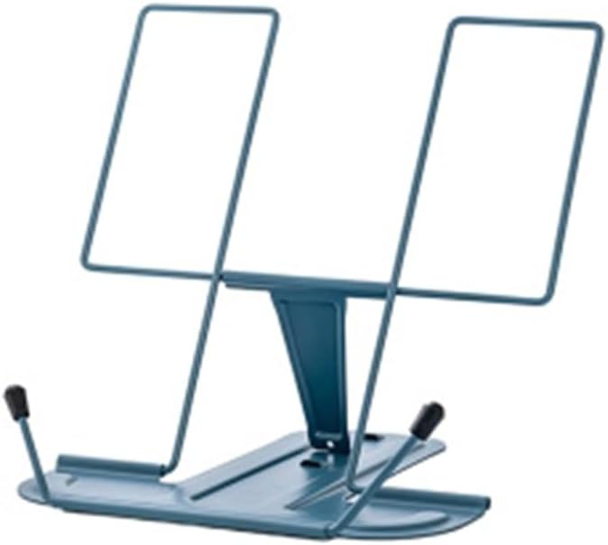 Bookshelf Kitchen Recipe Holder Metal Page Clip Portable Adjustable Textbook Stand