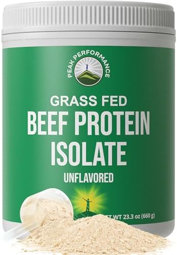 Grass Fed Beef Protein Powder - Lactose Free Great Tasting Beef P...