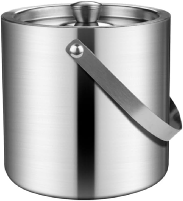 Stainless Steel Ice Bucket Champagne Red Wine Chilled Beer KTV Bar Utensils