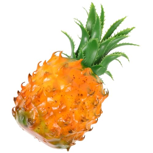 Holibanna Pineapple Shape Car Antenna Topper Cute Cartoon Exterior Decoration Easy Installation Durable Adornment for Vehicle Models Accessory for Personal Style