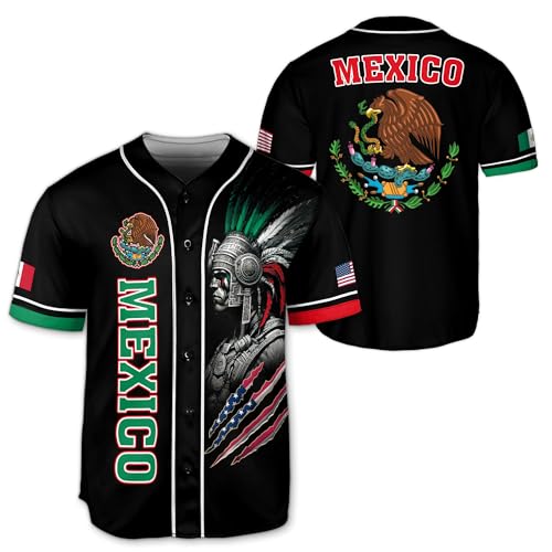 CHIARA CONTI11 Mexican Baseball Jersey, Mexico Jersey Men, Mexican Baseball