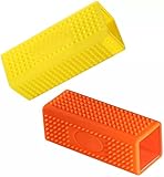 New Pet Dog Cat Hair Remover Hollow Rubber Cleaner Brush for Cars Furniture Carpet Sofa (Green)