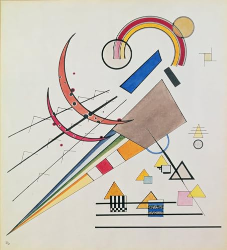 Poster Kandinsky Triangle pour Habiller un Grand Mur de Salon