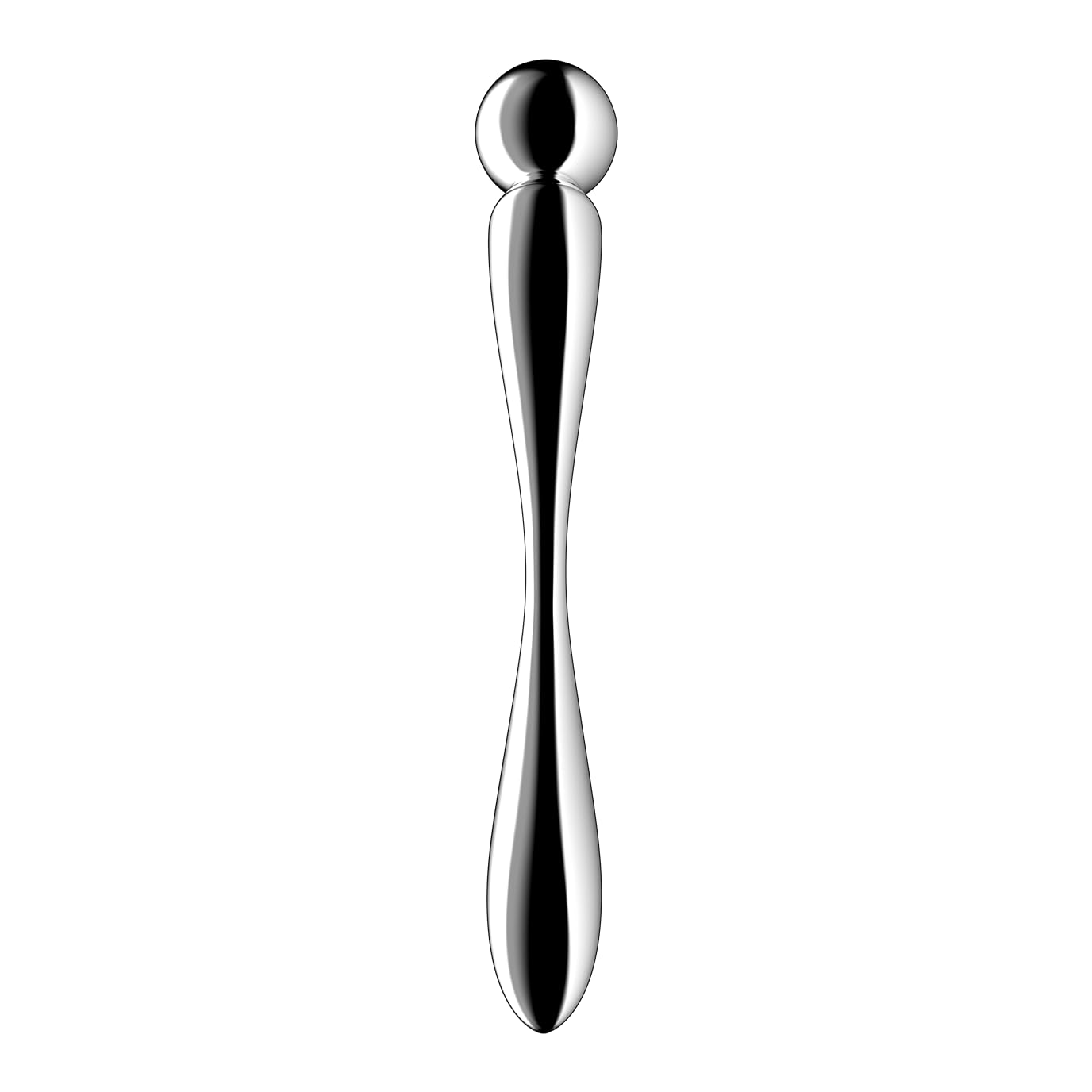 Satisfyer Star Force 2, dildo | sex toy unisex in acciaio inossidabile, per adulti | dildo con punta a sfera | per giochi con le temperature | per il punto G | giocattolo sessuale in metallo