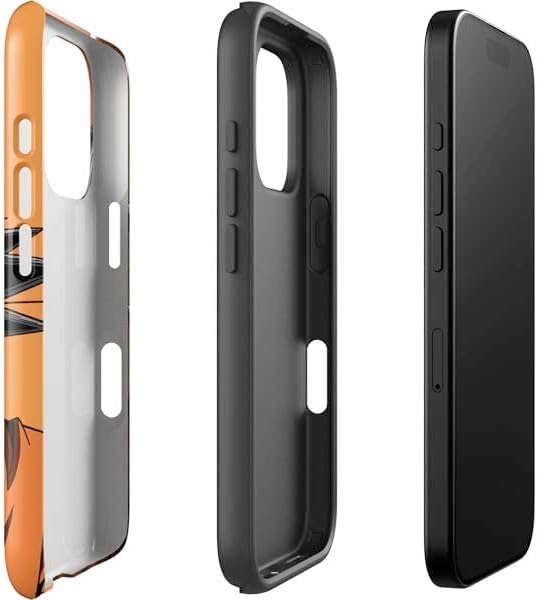 Skinit Impact Phone Case Compatible with iPhone 16 Pro - Officially Licensed Dragon Ball Z Goku Portrait Design