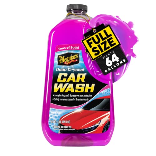 Meguiar's Deep Crystal Car Wash, 64 oz