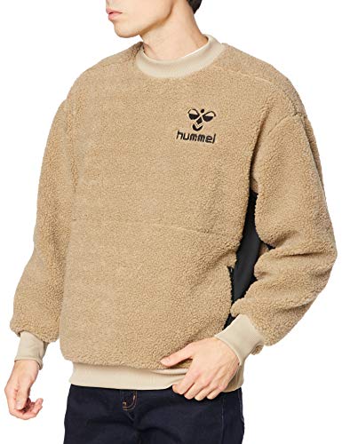 長袖シャツ hummel PLAY BOA PULLOVER メンズ サンドベージュ  日本 S