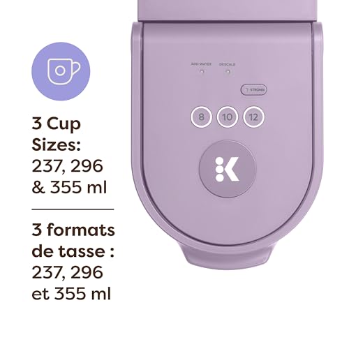 Keurig K-Mini Go Single Serve K-Cup Pod Coffee Maker, Violet by Keurig - Image 3