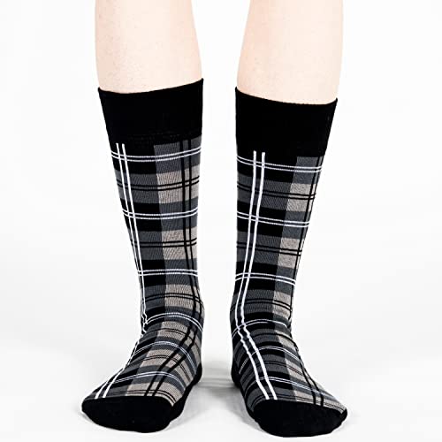 Image of Mysocks Men and Women Crew Socks Extra Fine Combed Cotton Seamless Toe