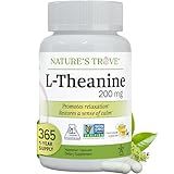 L-Theanine 200mg SUPER VALUE SIZE - 365 Vegetarian Capsules