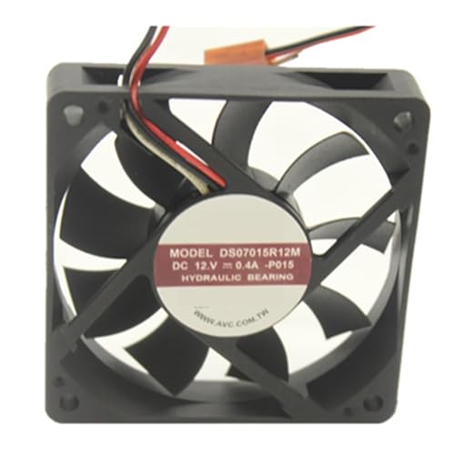 tianwandong For AVC DS07015R12M DC 12V 0.4A 7cm 7015 70x70x15mm PWM ventilador de refrigeración de CPU con control de temperatura