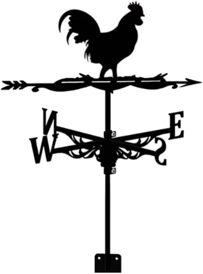 Ostrich Silhouette Steel Weathervane