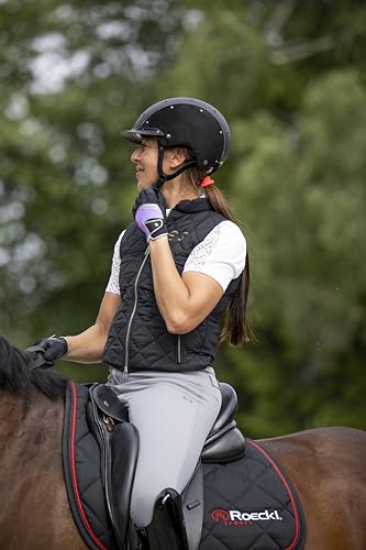 Roeckl Millero Riding Gloves - White / 9 - 8