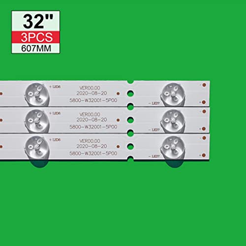 Kit de barras de televisión Erisson 32LES71T2 tiras de 7 lámparas RDL320HY 3