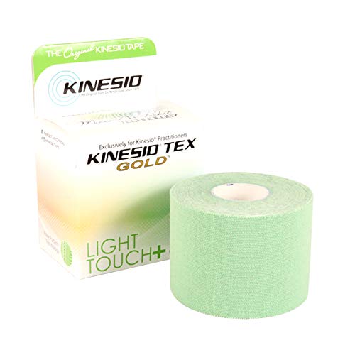Kinesio Tex Gold Light Touch Cinta de kinesiología: 2 in x 16.4 ft. (Verde Pastel)