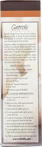 Delallo Gnocchi, Gluten-Free, 12 Oz #TOP1