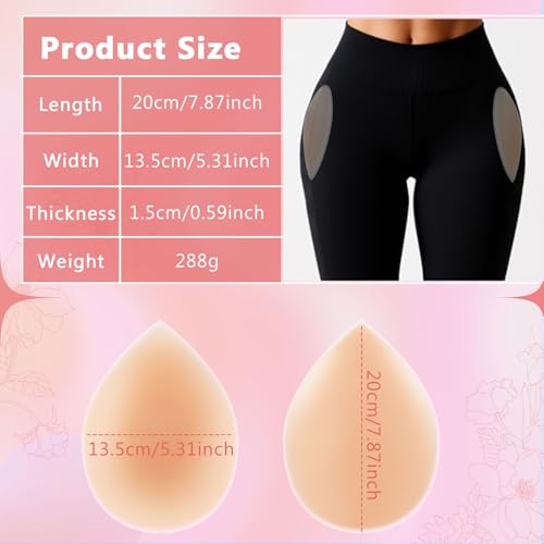 Silicone Hip Dip Pads Shapewear Butt Pads for Women Hip Dip Corrector for Crossdressers Underwear2