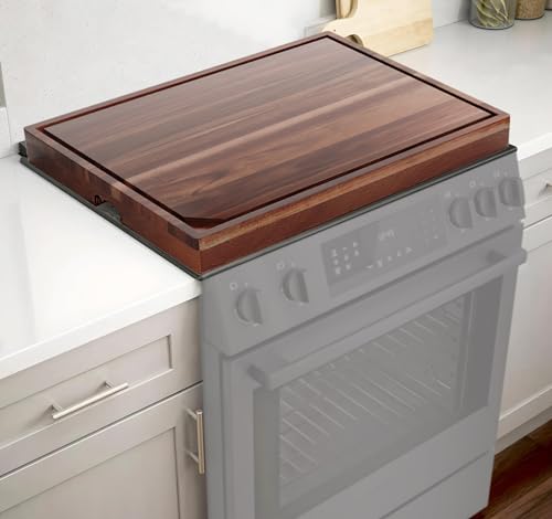Tabla para cocina rectangular de madera acacia 30x22x2.5 pulgadas miniatura 1