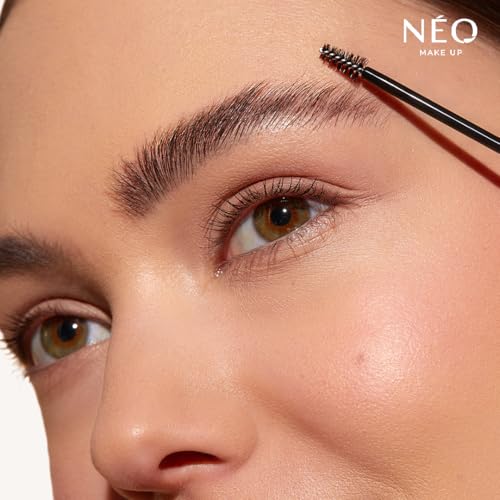 NEO MAKE UP Tinte Cejas maquillaje - Mascara Tinte Para Cejas - Better Brow - Styling Color Gel de Cejas - Eyebrow Gel - Dark Brown - Marron - 4 ml - imagen 7
