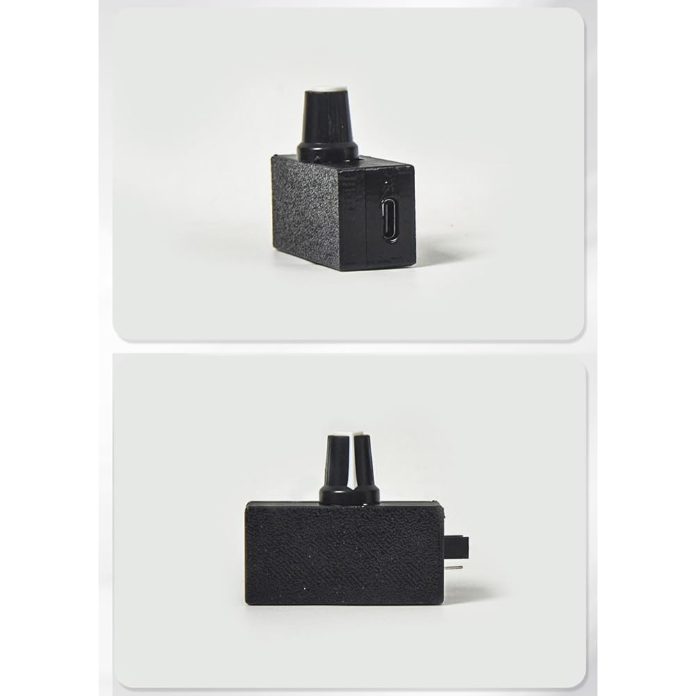 Regolatore di velocità PWM, regolatore di velocità ventola a 4, alimentazione USB di tipo C, raffreddamento ad acqua fai da te, raffreddamento per ventole/pompa a 4 fili 12 V