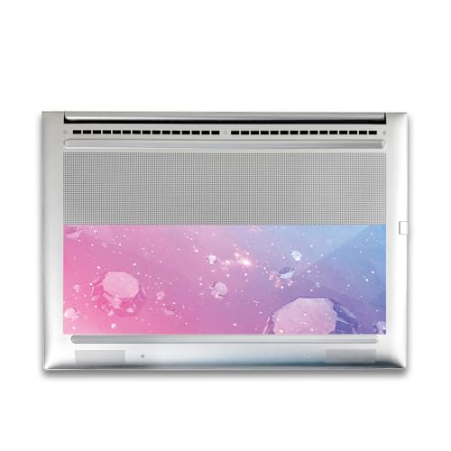 Image of Gaming Skin Compatible with HP Envy x360 16 inch (2023) - Pink Diamond - Premium 3M Vinyl Protective Wrap Decal Cover - Easy to Apply | Crafted in The USA by MightySkins
