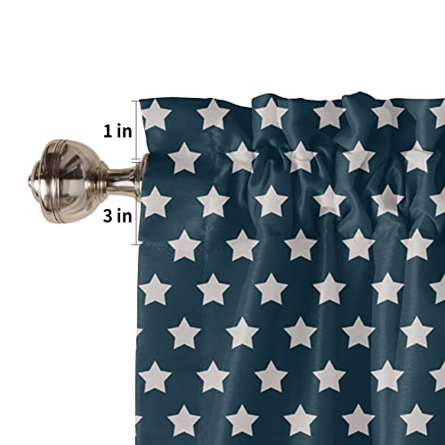 Military Camouflage American Flag Window Valance Curtains Rod Pocket Panel For Kitchen Bedroom Windows Independence Day 4Th Of July Valances Patriotic Short Curtain Bathroom Treatment Drapes #TOP4