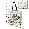 ZhuVantrix Take Me To West Virginia Tote Bag Reusable Grocery Bags Aesthetic Shopping Shoulder Handbag with Interior Pocket Lightweight & Washable Stylish West Virginia Travel Present for Women #3