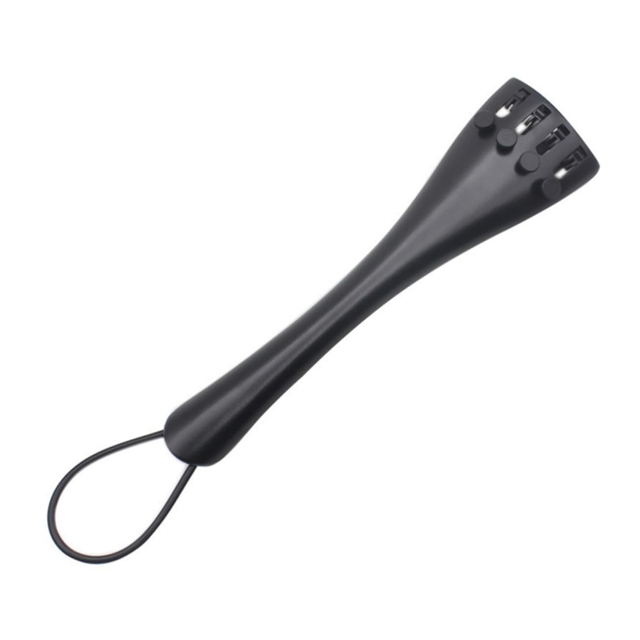 BESTonZON 4 Set cordiera finetuner per violoncello accessori per violoncello parti di Piastra per corde di Sordina per strumenti musicali AbS