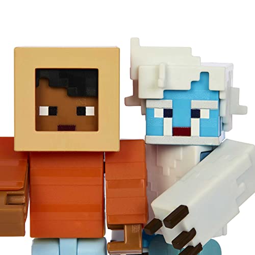 Mattel Minecraft Figurines Yéti Mont Enderwood 8 cm - vue 4