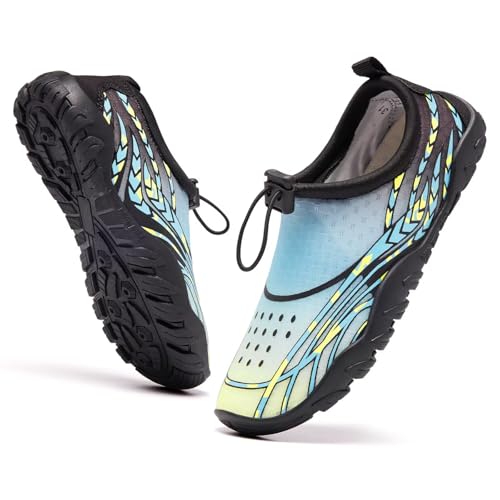 Kids Water Shoes Toddler Girls Boys Wide Barefoot Aqua Socks Non-Slip,Breathable,Quick Dry,Beach,Swim,Pool