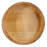 TOPPERFUN Recipiente De Sushi 24 Cm Madera Resistente Para Mezclar Arroz Cubo Estable Para Hacer Sushi Restauración Cocina Utensilios Hogar Madera Natural