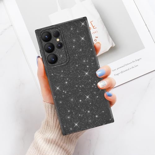 Newseego for Samsung Galaxy S22 Ultra 5G Case, Cute Luxury Sparkle Bling Glitter Case for Women Girls Soft TPU Bumper Anti-Scratch Shockproof Protective Case Cover for Samsung Galaxy S22 Ultra-Gray - image 7