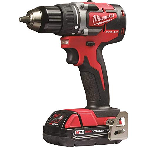 Milwaukee 2892-22Ct M18 Compact Brushless 2-Tool Combo Kit, Drill Driver/Impact Driver #TOP5