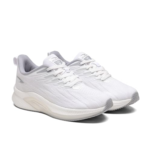 Image of ASIAN Powerplay-31 Men's Running Shoes | Wave-Tech Knit Upper with AeroFlow Side Panels | EVA Midsole | Fish-Scale Yarn | Stylish Athletic Sneakers