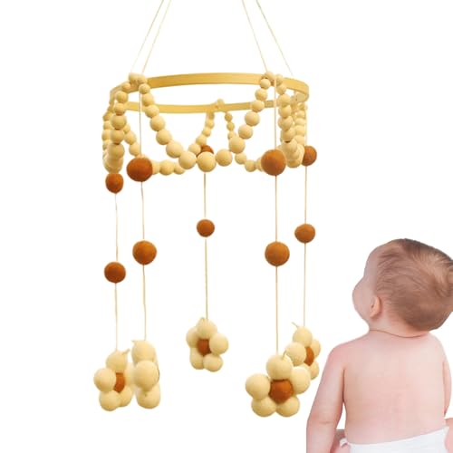 Móvil para cuna de bebé, de cama de bebé, decoración colgante de campana de juguetes para cama, parque infantil, moisés, habitación, guardería, dormitorio, niñas y niños