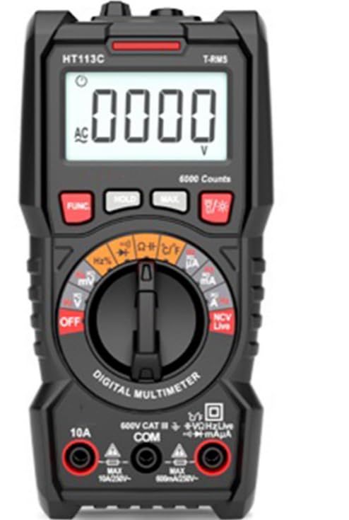 Front view of the VIHELM HT113C Digital Multimeter