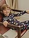 VAENAIT BABY] Toddler Kids Junior Pajamas Viscose derived from Bamboo Sports Pjs Set Playball 6-7 Years XL