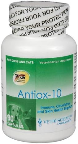 Vetri-Science Laboratories Antiox 10 Supplement for Pets, 90 Count