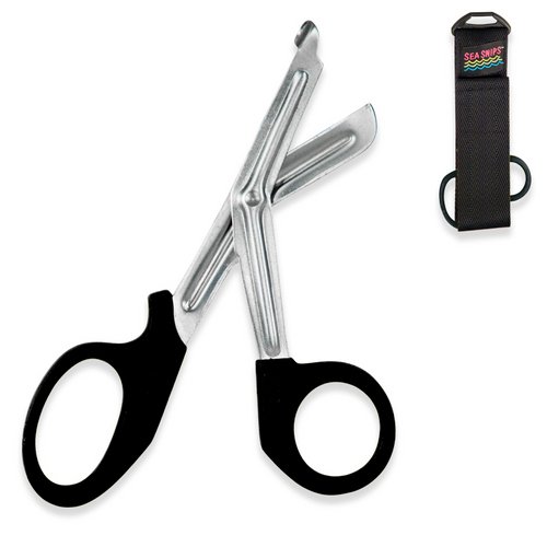 Innovative Concepts Sea Snips Cutting Tool with Holster Green