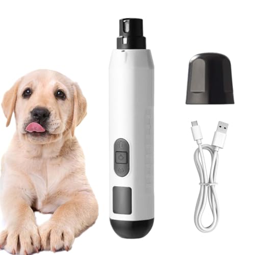 Ponceuse électrique silencieuse 5 vitesses pour griffes d'animaux - 2