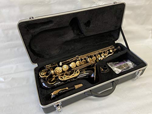 OPUS USA Professional Black-Gold Keys Eb E Flat Alto Saxophone Brand New