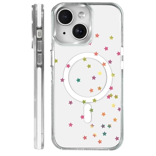 Coque iPhone 14 anti-jaunissement protégeant l'appareil photo