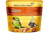 Ração Farinhada Para Aves Criador Parrots 400g Reino das Aves