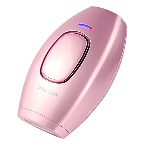 BABYAMY Mini IPL Hair Removal System Light Epilator-400,000 Flashes Shots of Laser Head Painless Permanent Hair Removal Beauty Device on Body, Face and Bikini & Underarms Depilacion Cover